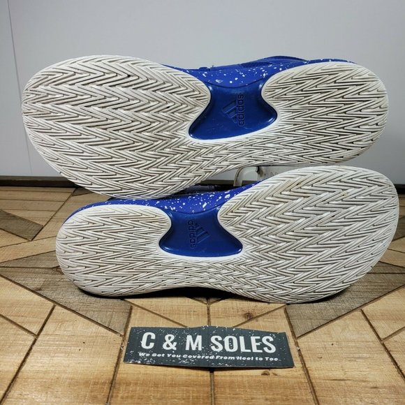 Adidas SM Crazy Bounce (B39318) NBA Blue White - Picture 6 of 10